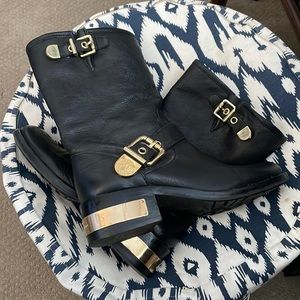 Vince Camuto pull up boots. Used